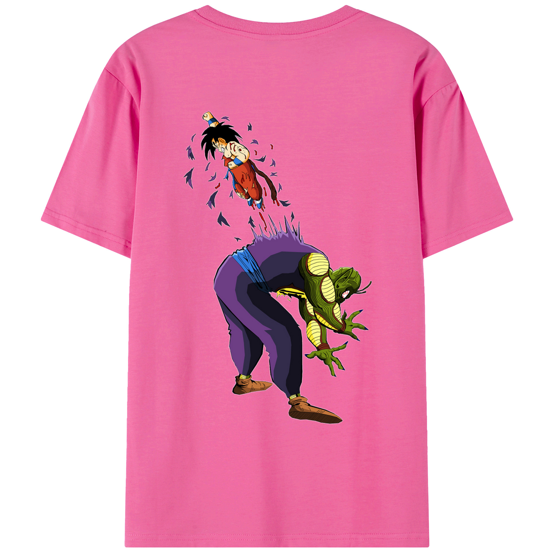 （画像用） ドラゴンボール DRAGON BALL レディース半袖Tシャツ(バックプリント)